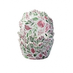 Foremki papierowe muffinki babeczki kwiat róża 40x
